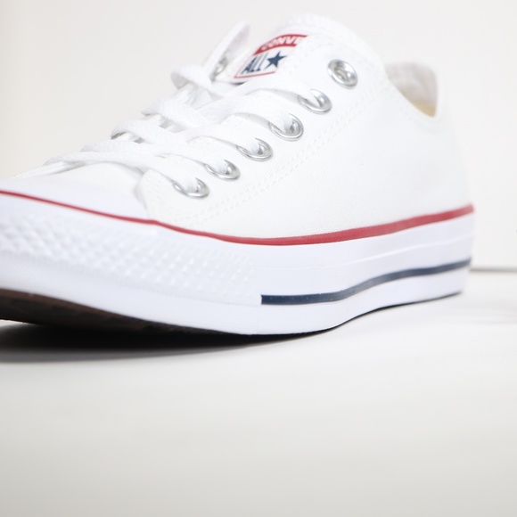 Converse Classic Optical White All Star Low Tops - Picture 4 of 7